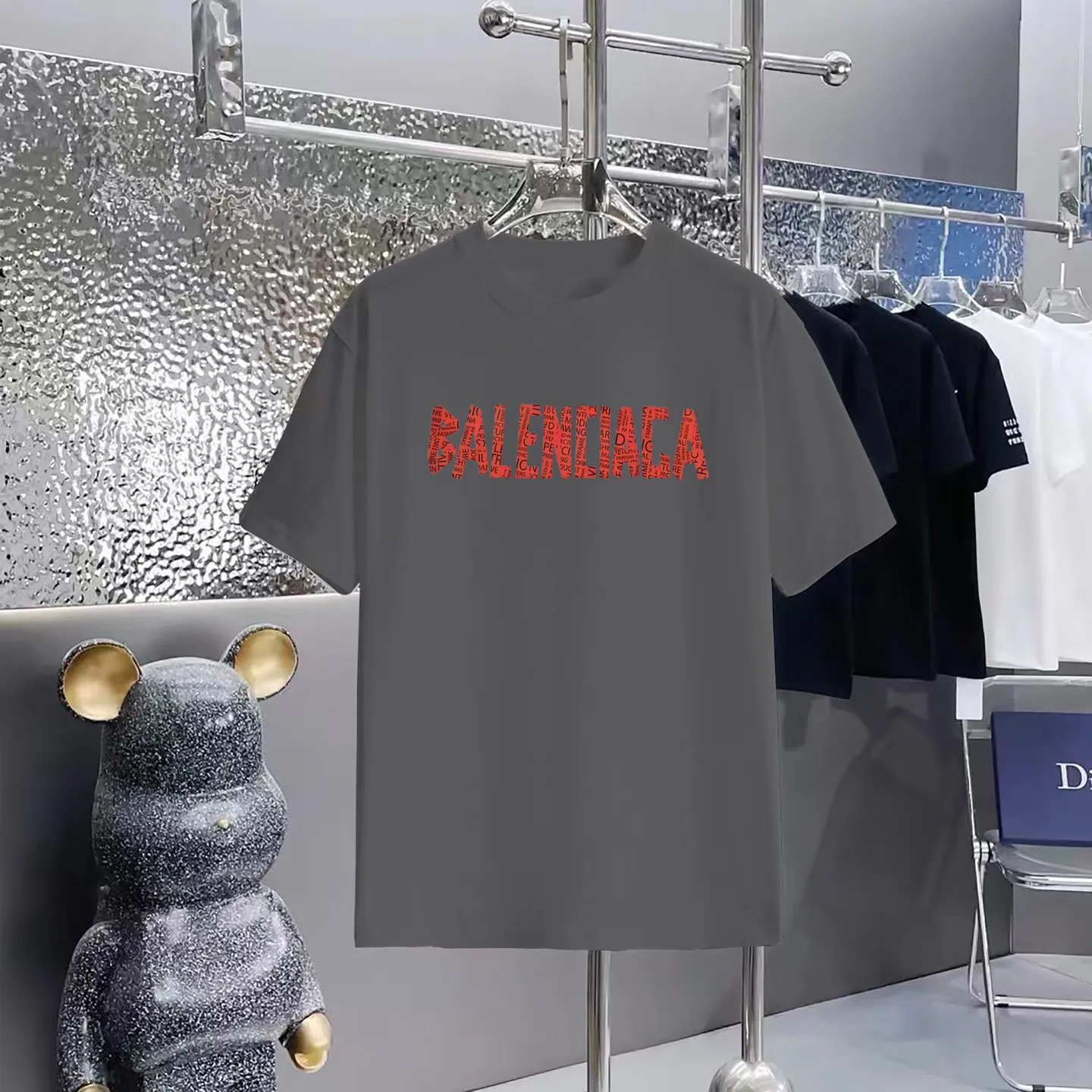 Balenciaga T 1:1 300 1×1 Same Style logo OS 200 ：Black，White， ，Red， Gray Size：XS-L